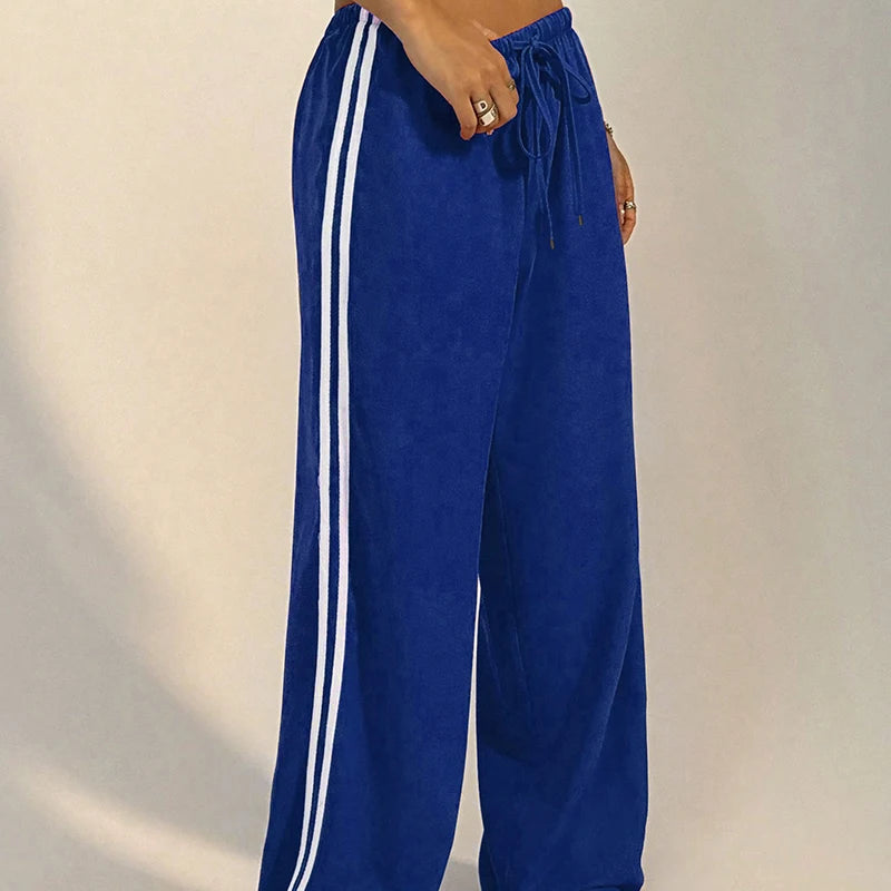 Sunny Stroll Striped Pants