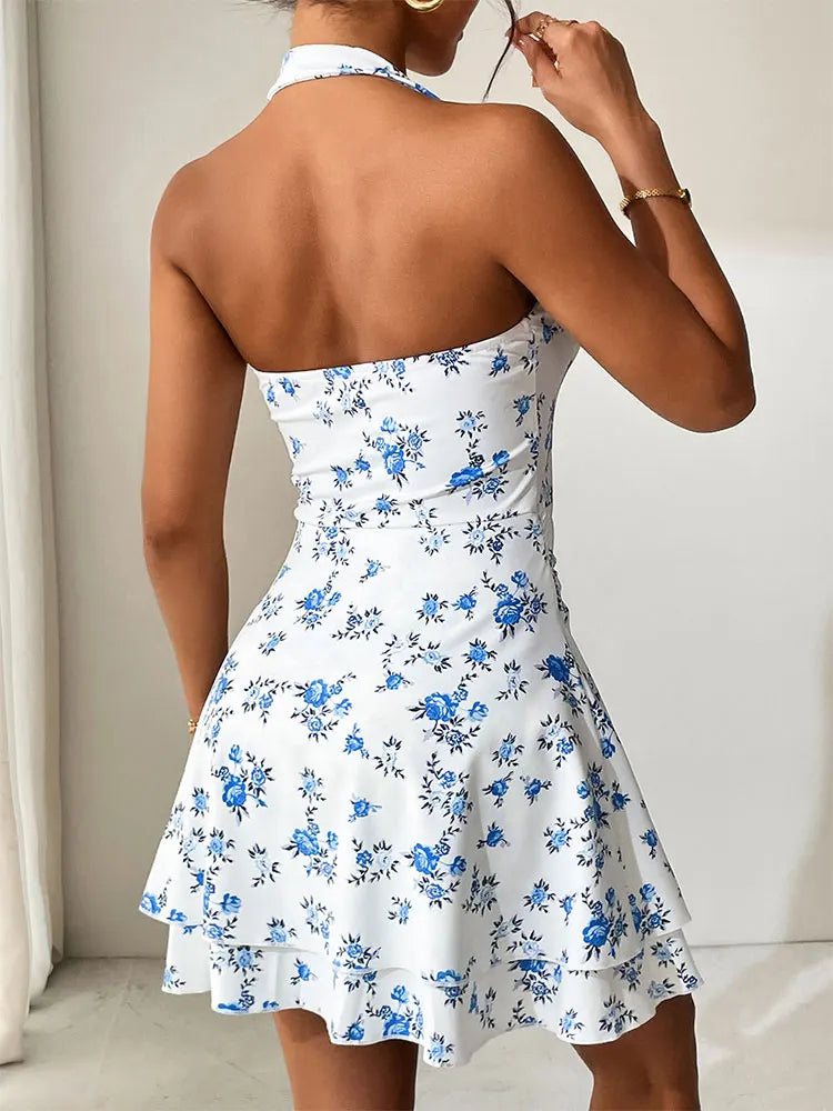 Blue Crush Halter Mini